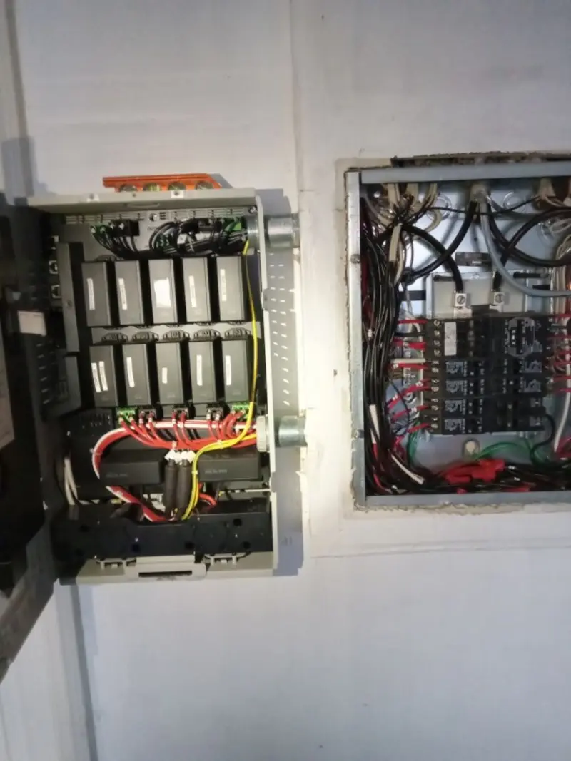 Electrical panel upgrade completed for Commercial Electrician Services in Brandon